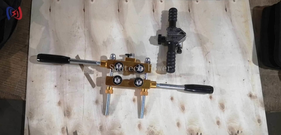 Pelacables industrial para la instalación de equipos de subestaciones