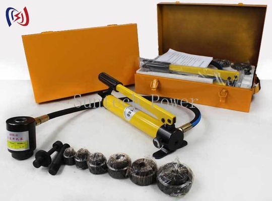 Perforador hidráulico Solución de trabajo pesado para paneles eléctricos y trabajos de recubrimiento