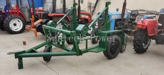 Trailers de carretillas de cable de carga pesada 20T Capacidad para transporte industrial