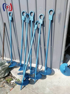 Excavadora de tierra de trabajo pesado para la instalación de postes de servicio 10-50KN