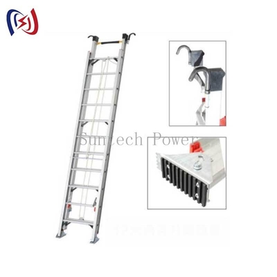 Escalera de aleación de aluminio 2.5-7M 150KG Capacidad industrial