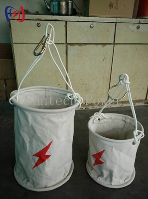 Bolsa de herramientas cilíndrica de lona para gran altitud 20-50L Resistente