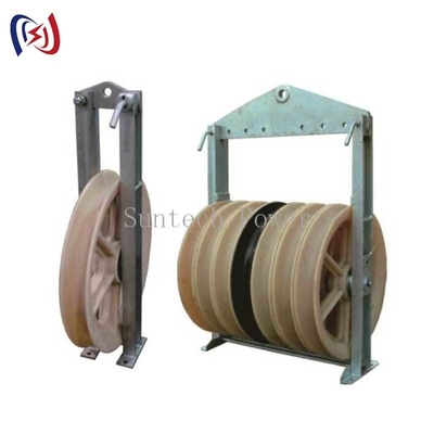 Polea de tendido serie 916 para trabajos con conductores pesados 50-150KN
