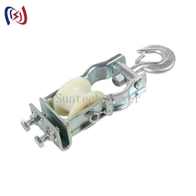 Bloque de cuerda de doble uso de 5-20KN de fibra de nylon de aluminio