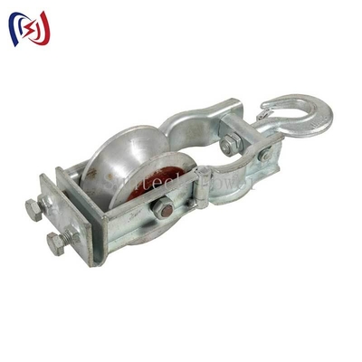 Bloque de cuerda de doble uso de 5-20KN de fibra de nylon de aluminio