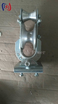 Polea de aluminio SHCS-2L 20KN con bloque de encordado Skyward Three Purpose