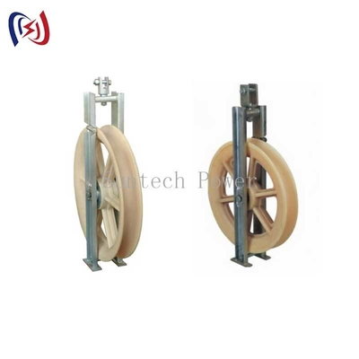 Bloque de cuerda de cable OPGW 20-50KN para instalación de fibra óptica