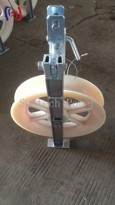 Bloque de cuerda de cable OPGW 20-50KN para instalación de fibra óptica