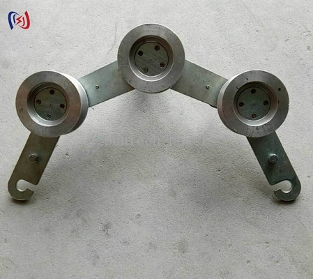 Tipo de gancho Bloque de puesta a tierra 60-75 mm de acero de aleación de aluminio SHL750D