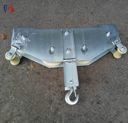 Bloque combinado de cuatro haces para tendido de conductores de alta resistencia de 10KN