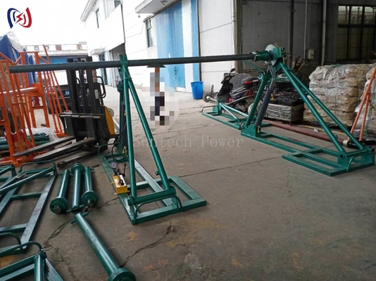 Soporte de carrete de cable desmontable SIPZ3 para construcción de líneas eléctricas