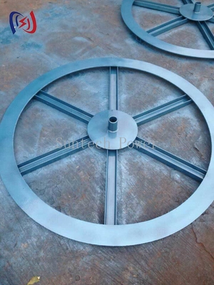 Soporte vertical para carrete de cable SIW-1 para proyectos de líneas eléctricas