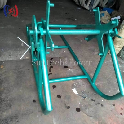 Carrete y soporte profesional para cuerdas para la construcción de líneas eléctricas SE-1-SE-6J