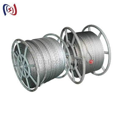 Cable de acero trenzado anti-torsión de 9-42mm para construcción de líneas eléctricas