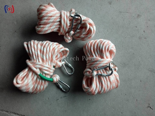 Cuerda de nailon aislante 6-24mm no conductora para trabajos eléctricos