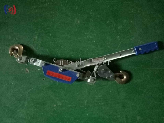 Elevador de palanca de trinquete SJJS-1A 10-40KN para la construcción de líneas eléctricas
