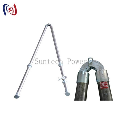 Pértiga tubular en forma de A LBGR120A para la construcción de torres de transmisión