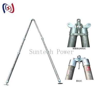 Pértiga tubular en forma de A LBGR120A para la construcción de torres de transmisión