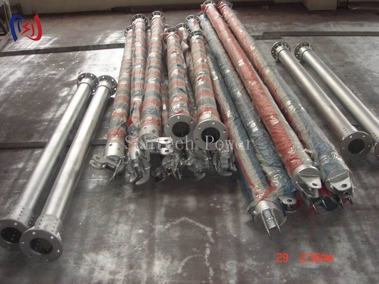 Pértiga tubular en forma de A LBGR120A para la construcción de torres de transmisión