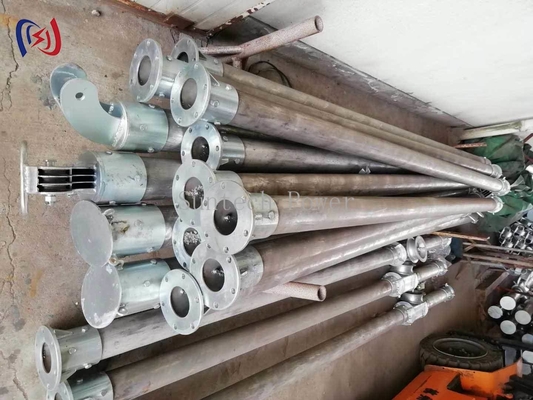 Pértiga tubular en forma de A LBGR120A para la construcción de torres de transmisión