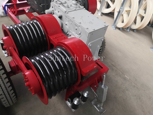 6.3-9KW Gancho de tambor doble para la construcción de líneas eléctricas JJCS-50J