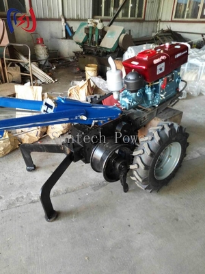 15 HP Gancho de tractor caminante 1040 mm Base de ruedas para la construcción de líneas eléctricas