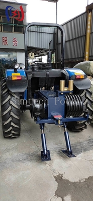 Gancho tirado por tractor de 22 kW 20-40KN para la construcción de líneas eléctricas