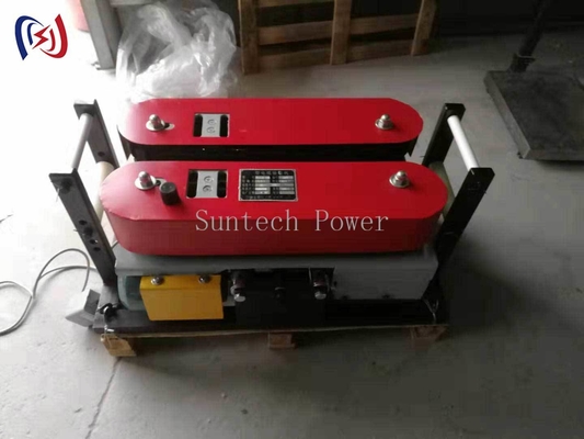 Transportador de cable de 380V para líneas eléctricas, fuerza de tracción de 5-8KN
