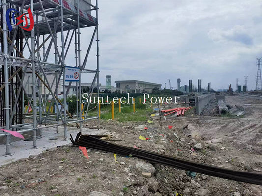 Construcción de acero de cable de alta tensión de alta carga 1 año de garantía