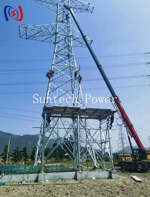 Construcción de acero de cable de alta tensión de alta carga 1 año de garantía