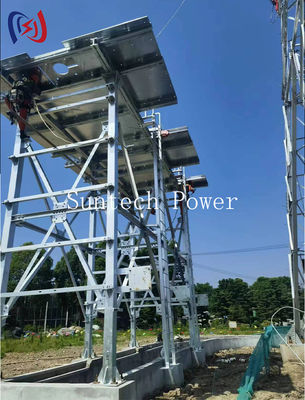 Construcción de acero de cable de alta tensión de alta carga 1 año de garantía