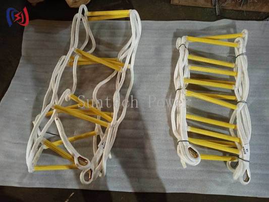 Escalera de cuerda aislada multifunción para diversas aplicaciones eléctricas