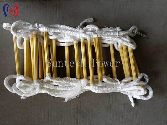 Escalera de cuerda aislada multifunción para diversas aplicaciones eléctricas