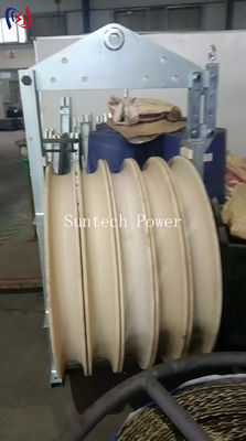 Polea de tendido de conductor serie 1040 para trabajo pesado con carga nominal de 5kn-150kn y vida útil de un año