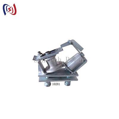 Bloque de tendido de conductor duradero con radio de curvatura R570 y dimensión de polea personalizada para un año de vida útil