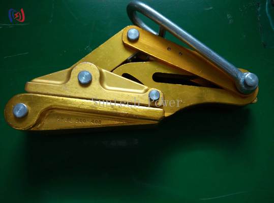 Insulated Conductor Gripper Come Along Clamp with 1 Inch Jaw Opening 15-17mm Cable Diameter and 10~30kN Rated Load