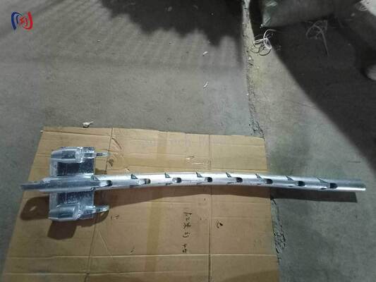 Tabla de cabeza de trabajo pesado para dos conductores de paquete con carga nominal de 80-180KN y ancho de malla de 75-125 mm para líneas de transmisión de alto voltaje