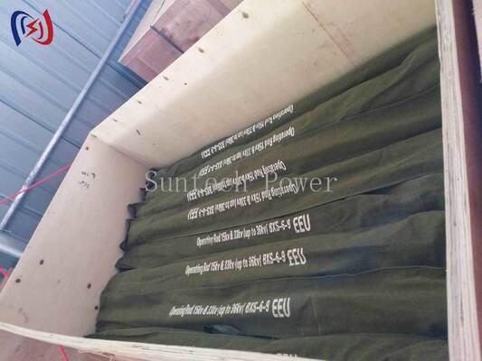 Rod de interruptor de tensión nominal profesional de 10-500KV con una longitud total de 3-8M y un número de nodos de 3-4 para una operación segura