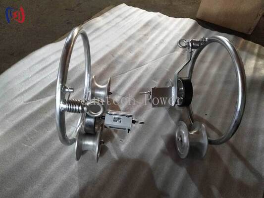 Dispositivo portátil de medición de la longitud del conductor para uso en campo con diámetro máximo del cable de 50 mm