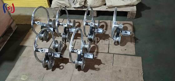 Dispositivo portátil de medición de la longitud del conductor para uso en campo con diámetro máximo del cable de 50 mm