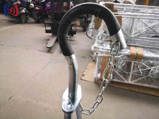 Plataforma de trabajo de marco de trabajo de carga pesada con carga nominal de 1.5KN, longitud de 3-10M y peso de 30KG-100KG para un acceso elevado seguro