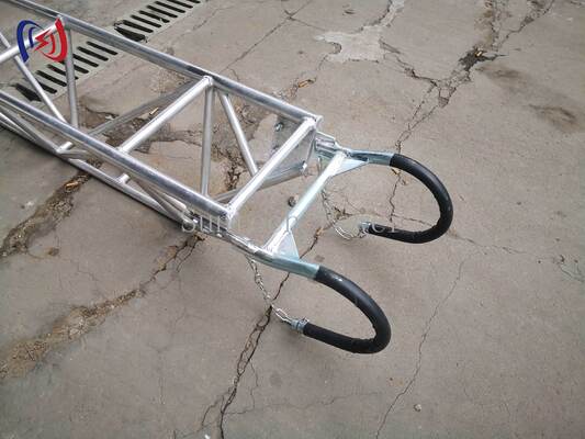 Plataforma de trabajo de marco de trabajo de carga pesada con carga nominal de 1.5KN, longitud de 3-10M y peso de 30KG-100KG para un acceso elevado seguro