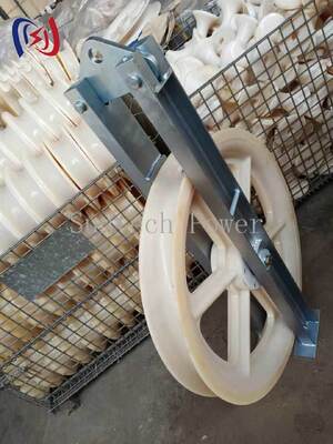 Bloque de tendido serie 660 de alta resistencia para el tirado de alta tensión de conductores de transmisión de gran diámetro