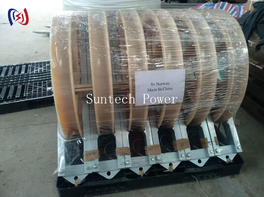 Bloque de cuerda de alta capacidad de la serie 916 con malla de nylon MC para la instalación de conductores de líneas de transmisión de 50-150KN