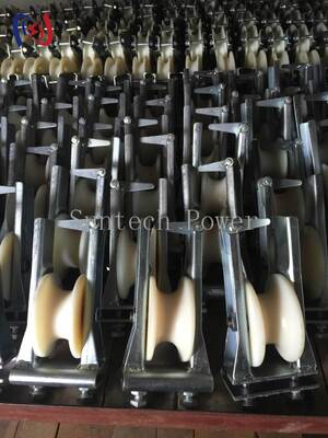 Bloque de cuerda de desviación hacia el cielo para cambios complejos de ángulo y dirección con carga nominal de 5-20KN y peso de 1,7-4,2 kg