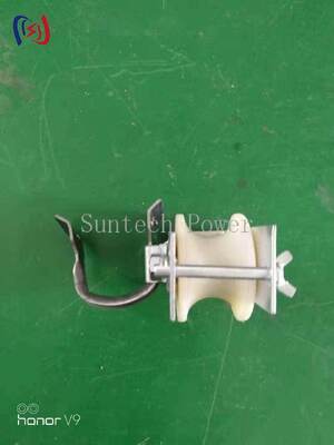 Bloque de cuerda de doble uso de tipo sentado y colgado con carga nominal de 5-20KN y peso ligero de 2.1 a 3.4 kg para la instalación en líneas aéreas