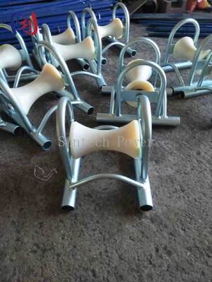 5KN Rollo de tierra de cable de carga nominal con portaaluminio fundido para instalación subterránea