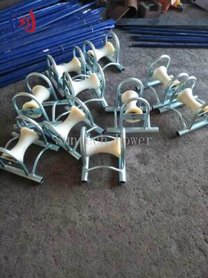 5KN Rollo de tierra de cable de carga nominal con portaaluminio fundido para instalación subterránea