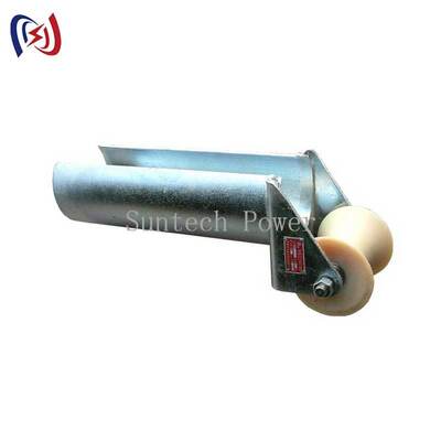 Rodillo de protección de entrada de cables de la serie D con diámetro de tubo de 80-200 mm para el tirón de cables resistentes a la corrosión y a baja fricción