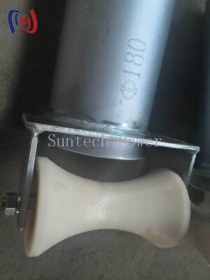 Rodillo de protección de entrada de cables de la serie D con diámetro de tubo de 80-200 mm para el tirón de cables resistentes a la corrosión y a baja fricción